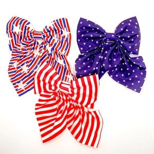 Patriotic 3-pack bows perfect for the 4th of July 🇺🇸
